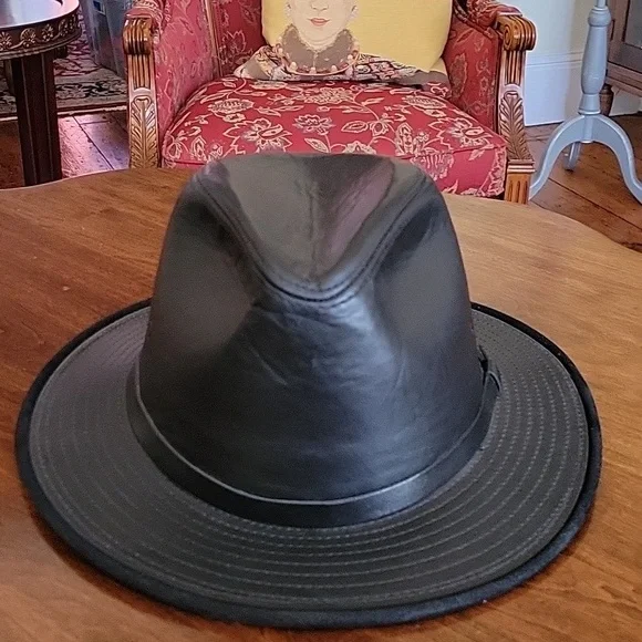 Vtg Wilson's Leather Hat - Picture 2 of 7